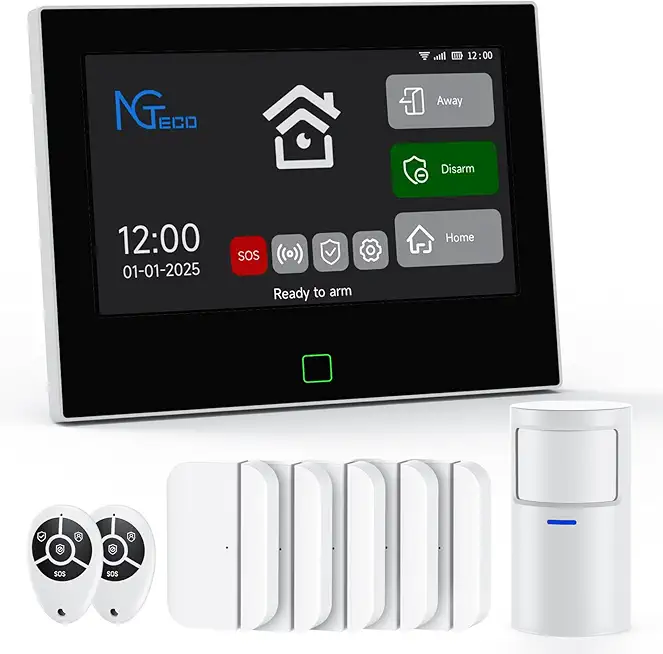 Alarm System for Home Security, WiFi Wireless