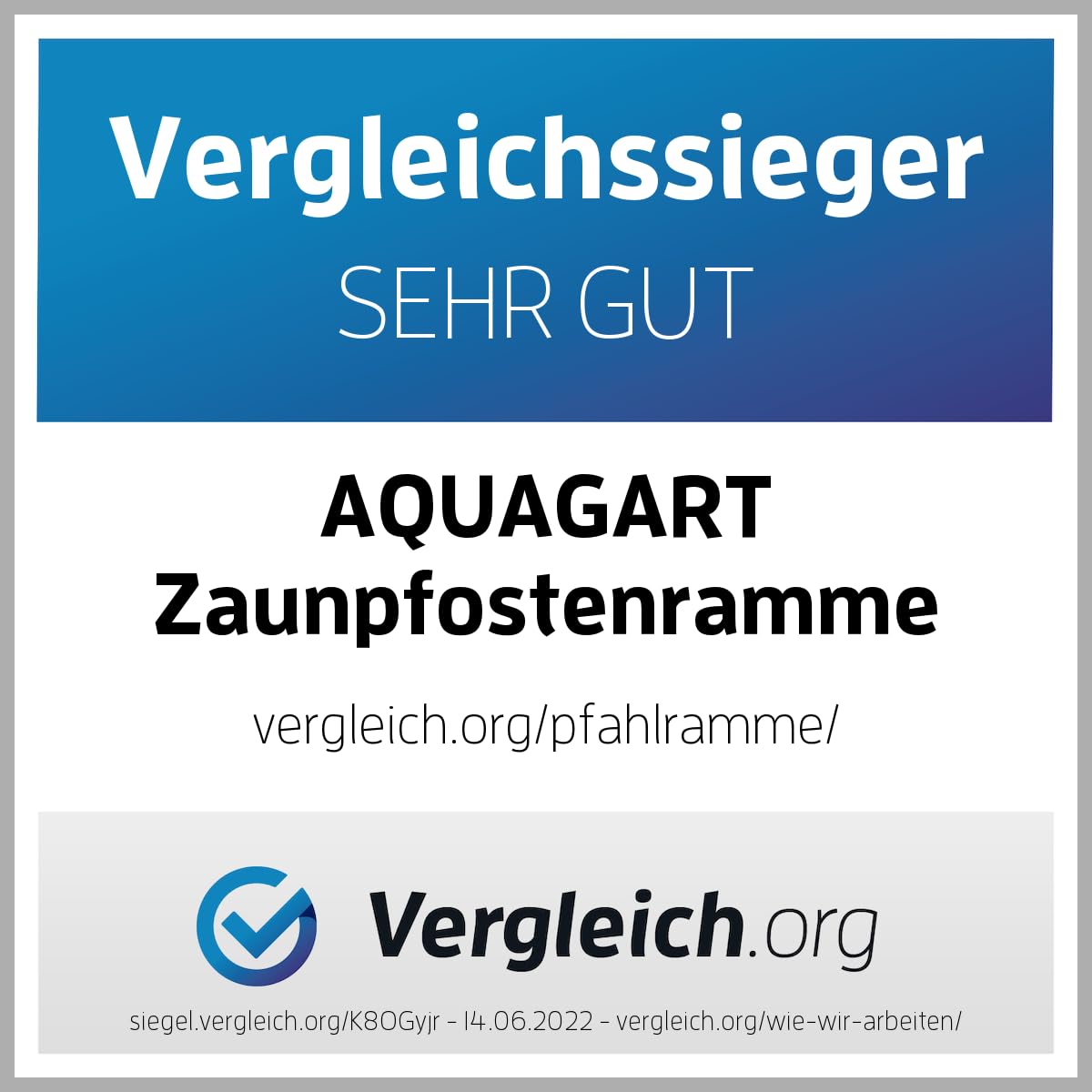 AQUAGART Z-Proﬁl Zaunpfostenramme I Pfahlramme für Wildzaun Forstzaun Weidezaun I Einschlaghilfe Pfosten I Handramme für Z-Proﬁl Pfosten I Zaunpfahl Ramme 8kg I 90cm Länge