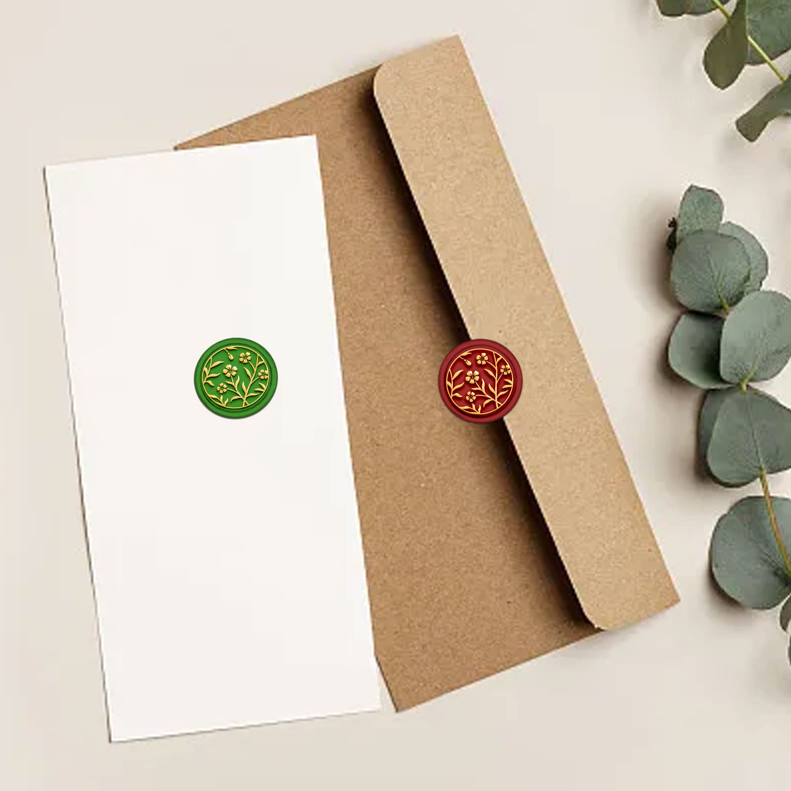 CRASPIRE Lavendel Wax Seal Stempel Bloem Zegellak