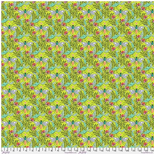 Full Moon Forest II Shake Your Honey Maker Enchanted 1 Yard PWTP248.Enchanted by Tula Pink for Free Spirit Fabrics