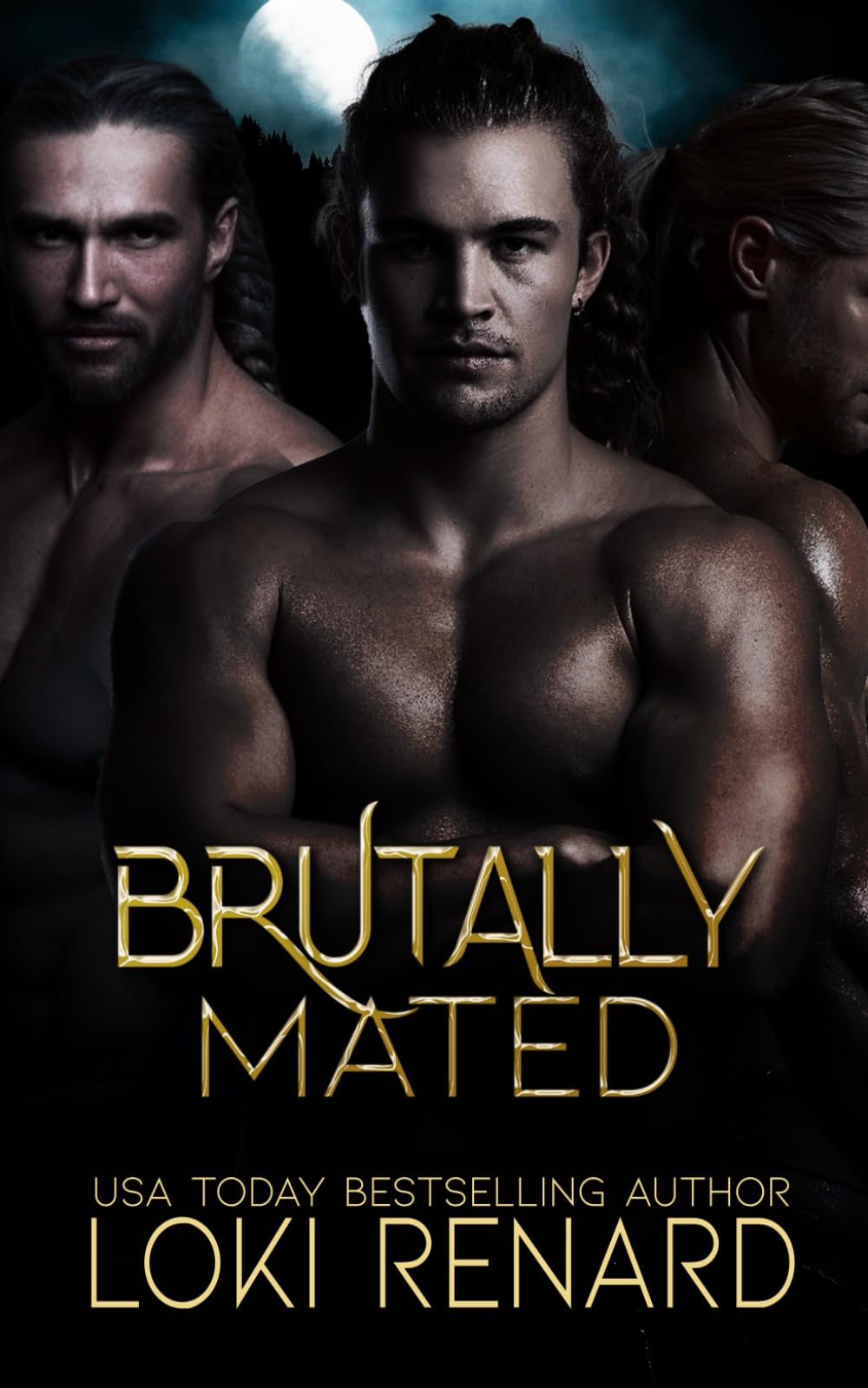 Brutally Mated: A Dark Wolf Shifter Romance (Shared Mates)