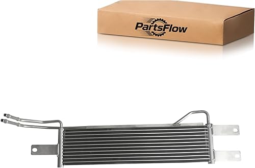 PartsFlow Enfriador de aceite de transmisión compatible con Dodge Ram 1500 Pickup 2002 2003 2004 2005 2006 2007 2008 19089 52028967AC
