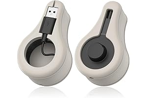 Silicone Charger Protector with Cord Wrap for Oura Ring Gen3