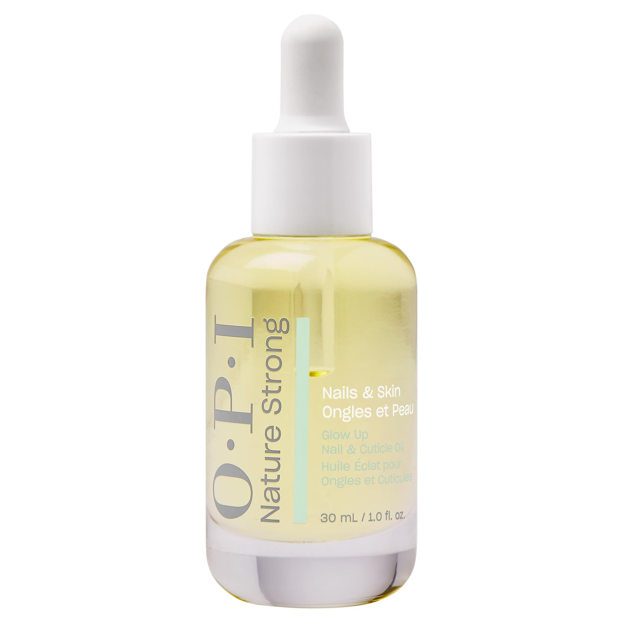 OPI Nature Strong Nails & Skin Glow Up Nagel- & Nagelhautöl mit natürlichen Inhaltsstoffen und Vitamin E – Pflegeöl für strapazierte Nägel