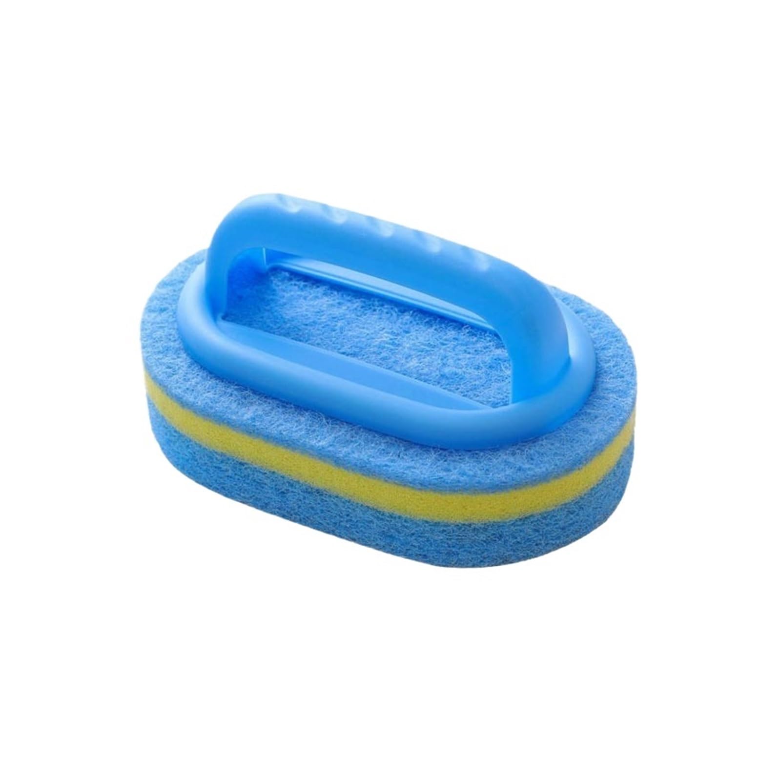 WZPTLKIBAD Sponge Cleaning Brush with Handle for Bathtub and Tiles