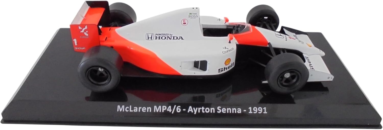 - 1/24 Formula 1 Car Compatible with McLaren MP4/6#1 Ayrton Senna World Champion 1991- OR095 - Image 2