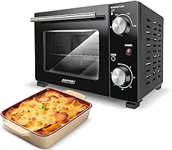 MPM - MPE-13 - Mini oven - Freestanding - 10 L- with top/bottom heat - with baking tray and grid - 4-stage temperature con...