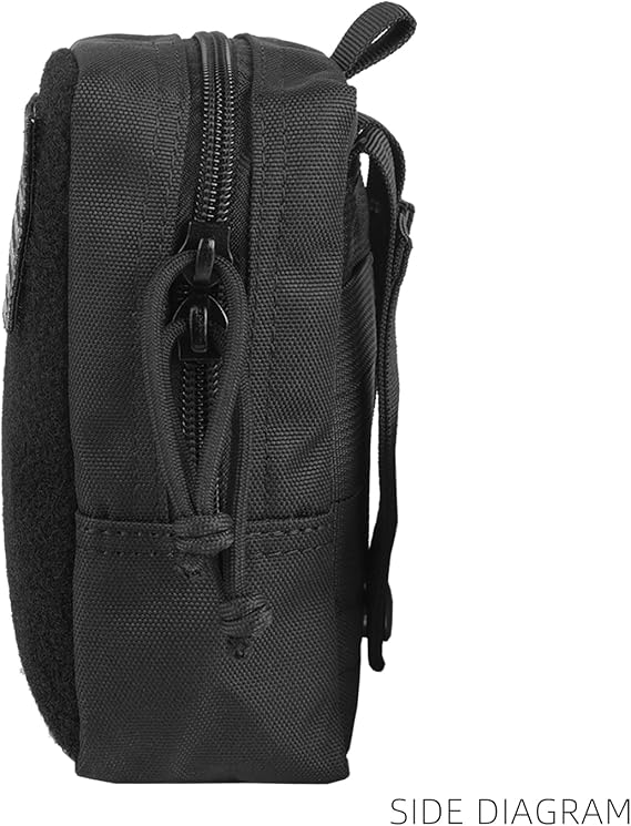 Mini MOLLE Pouch Multi-Purpose Compact Tactical Waist Bags Small Utility EDC Pouch