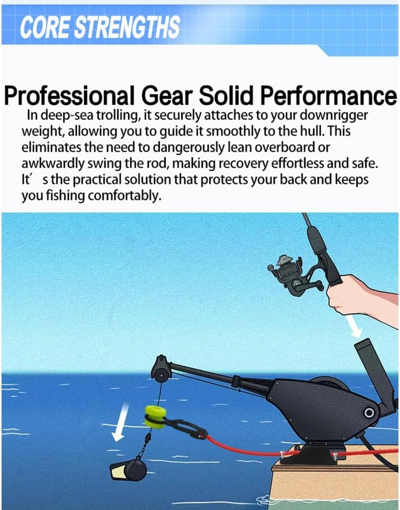 Fishing Downrigger Weight Retrievers Downrigger Weight Snubber For Fishing