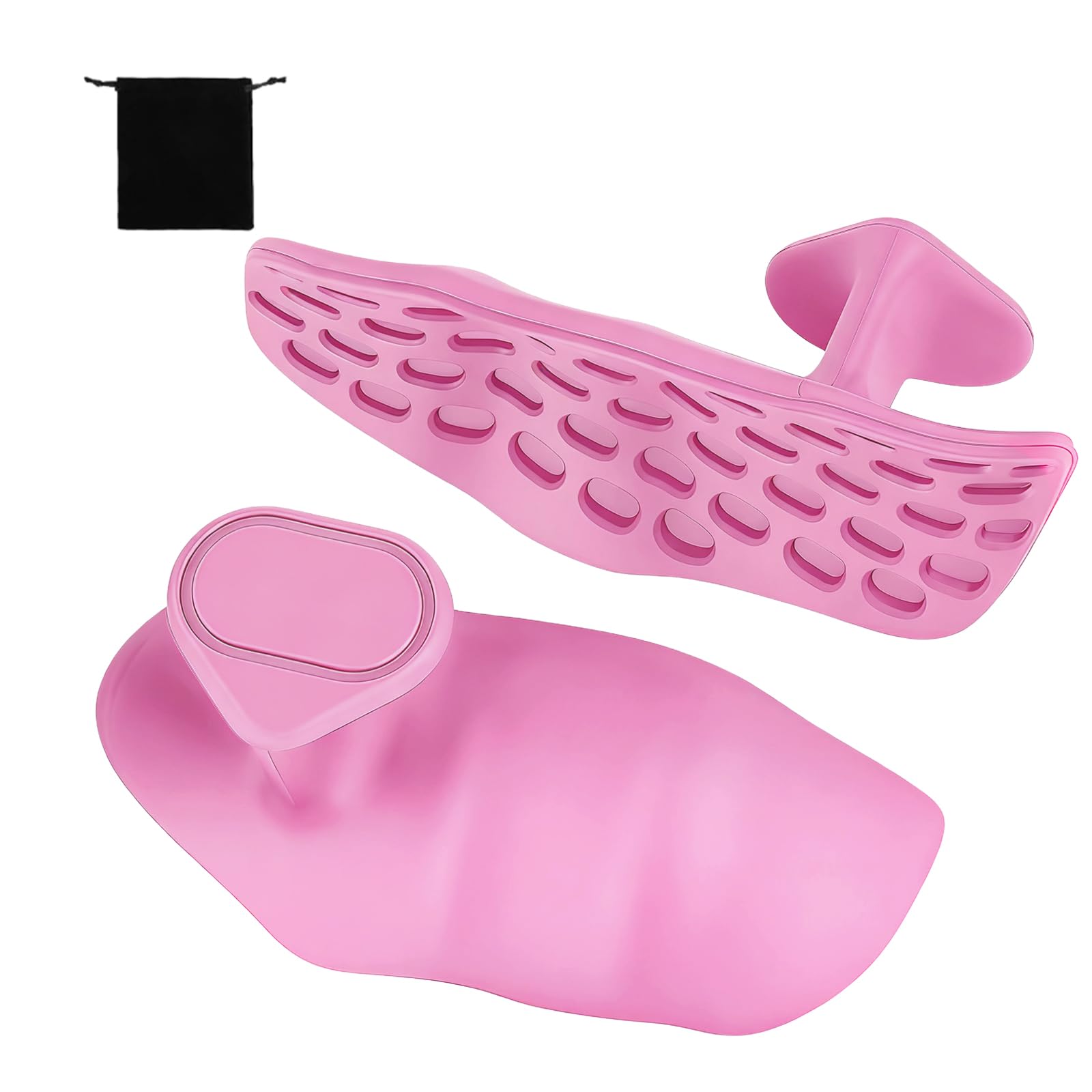 Impugnature Da Palestra Antiscivolo 2 Pezzi Con Custodia: Guanti Per Sollevamento Pesi, Stacchi E Pull-up, Unisex.