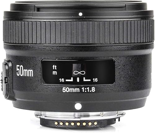 Miniatura 6 de Yongnuo YN EF 50mm f1.8AF Lens YN50apertura Auto Focus para cámaras Nikon Como AF-S 50mm 1,8g con EACHSHOT paño de limpieza