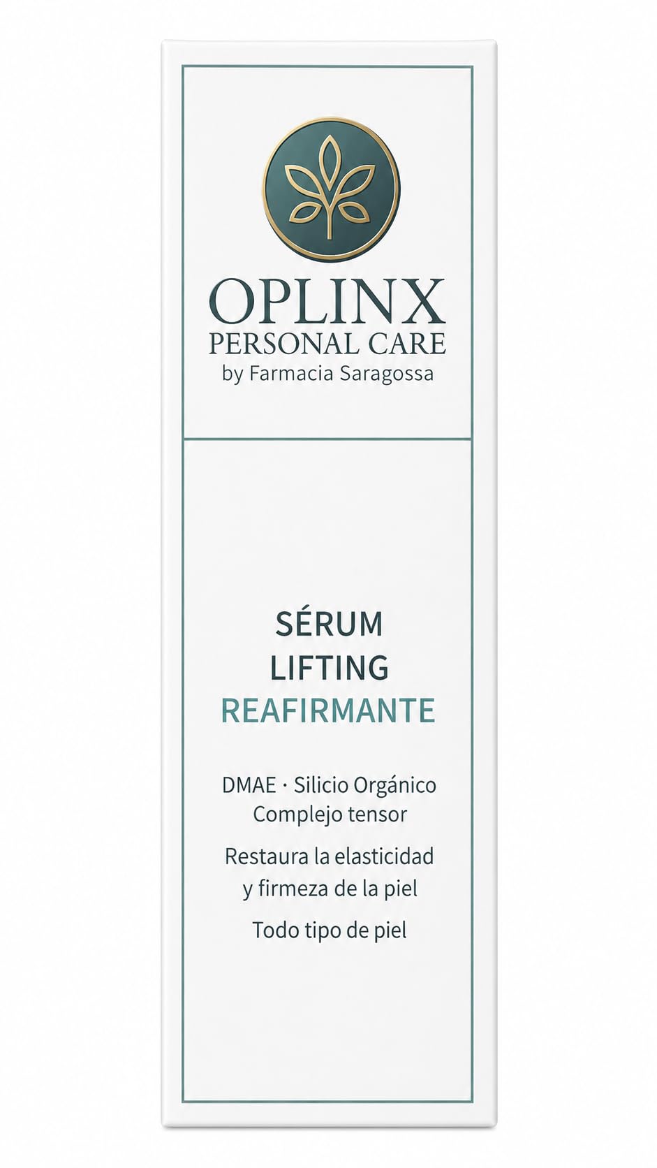 Sérum Lifting Reafirmante, con DMAE, Silicio Orgánico y Complejo Tensor, Todo Tipo de Piel