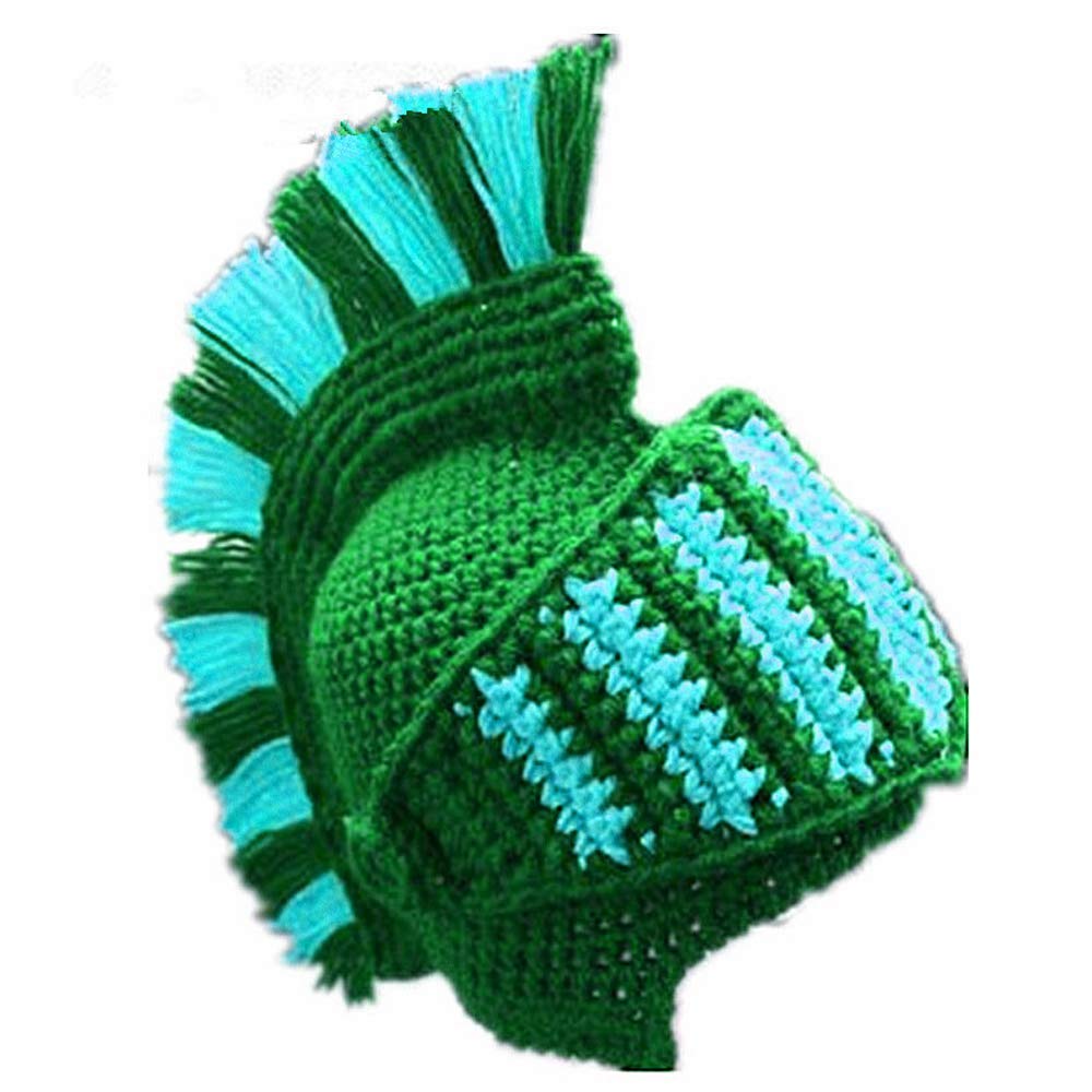YEKEYI Cappello Con Capelli A Spillo A Teschio - Berretto Pazzo Per Halloween, Parrucca Integrata Regolabile, Unisex, Morbido E Caldo - 2