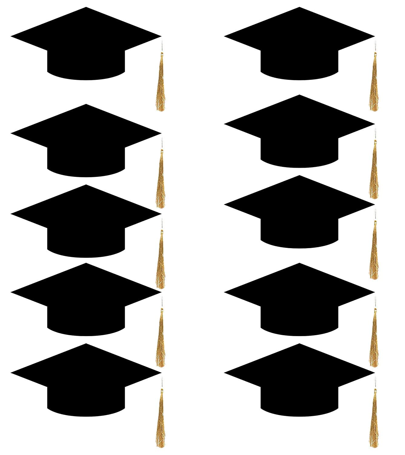 Culture Creation Convocation Graduation Cap for High School and Bachelor (Pack of 10)