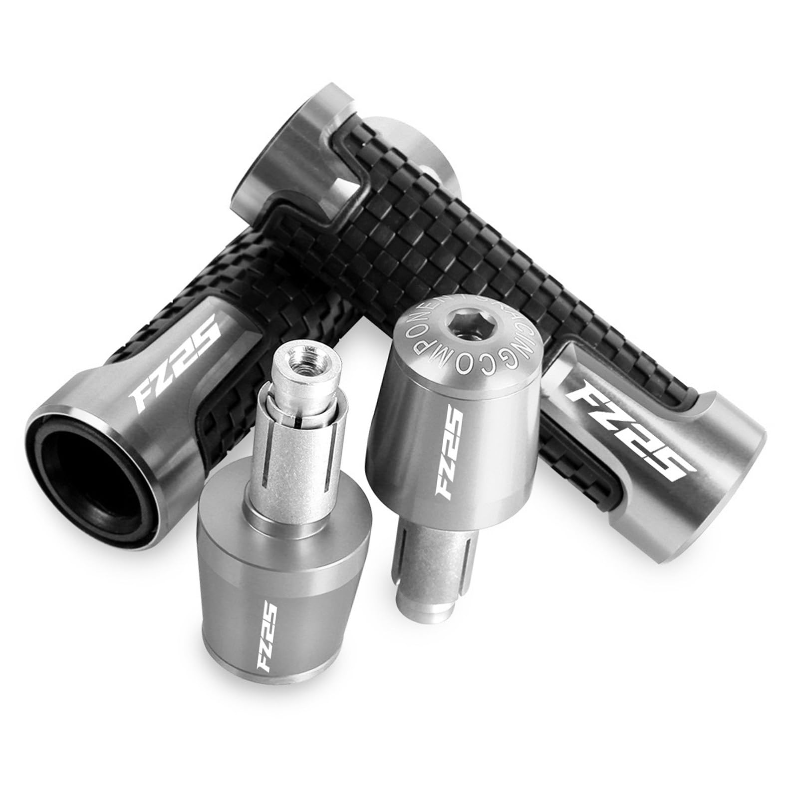 Embout de guidon anti-vibration Yamaha FZ25 poids de barre moto pour poignée stable