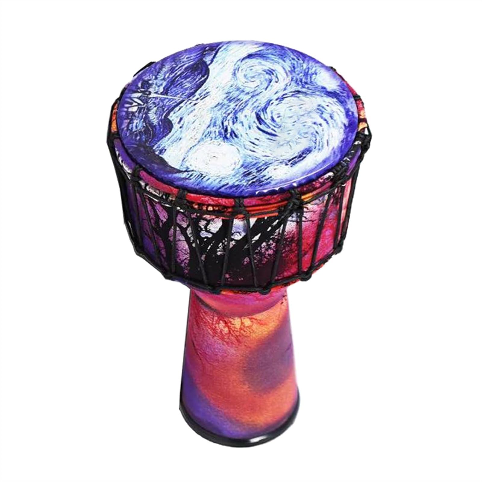 8,5-calowy Bęben Djembe Z PVC Bez Strojenia Afrykański Bęben Ręczny Dla Początkujących Afrykańskie Bębny Afrykański Bęben Instrument