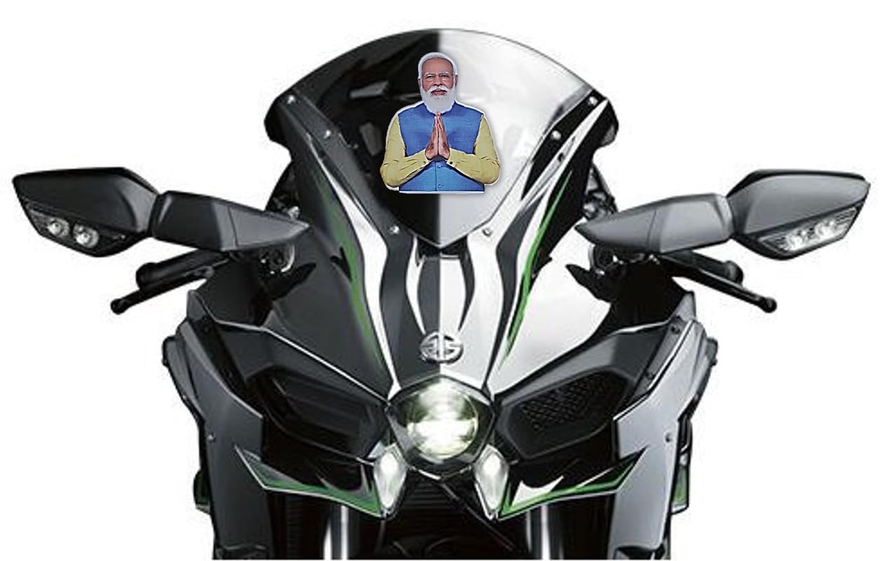 UNIq Modi NAMO Stickers Set ? 12 Waterproof Vinyl Stickers for Laptop, Mobile, Water Bottles, Scrapbooks, Car & Political Supporters-Self-Adhesive 4