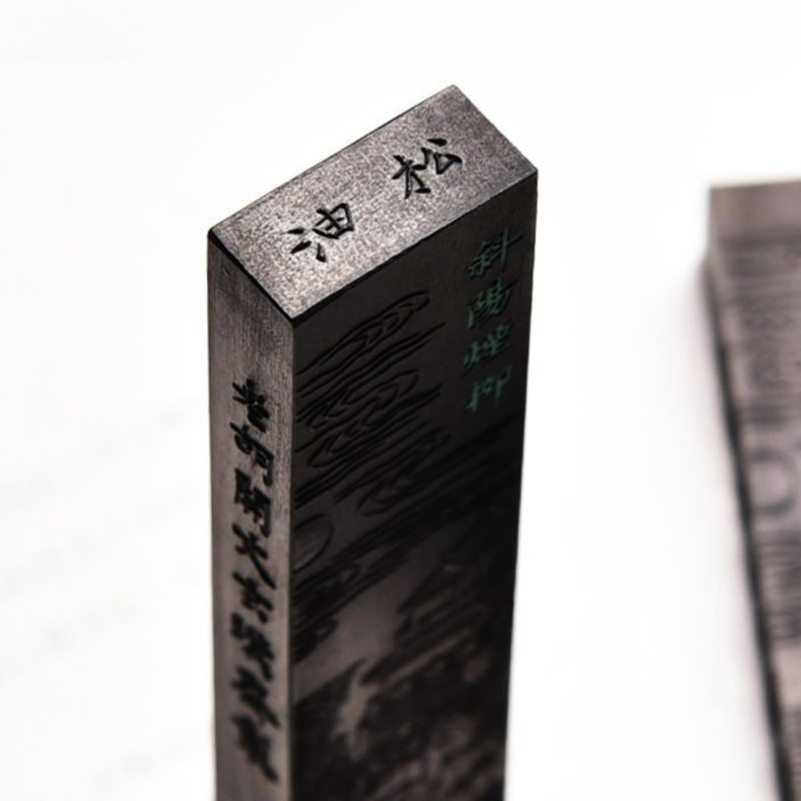 Bâton d'encre pour peinture de calligraphie, 9,8 cm, encre fumée de pin fumé