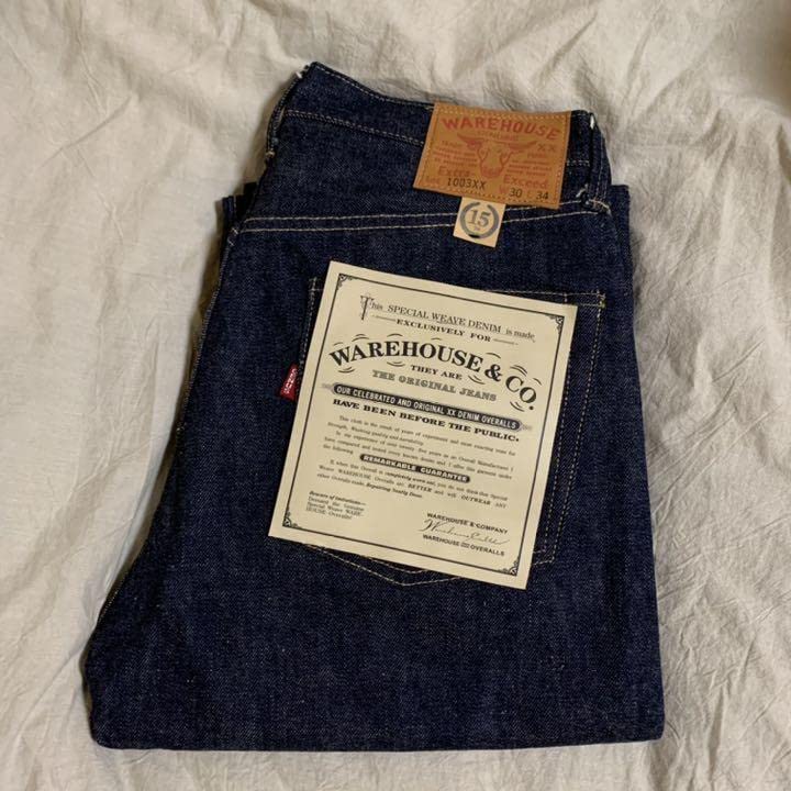 美色】WAREHOUSE 1003XX 大戦モデル 15周年記念モデル W30