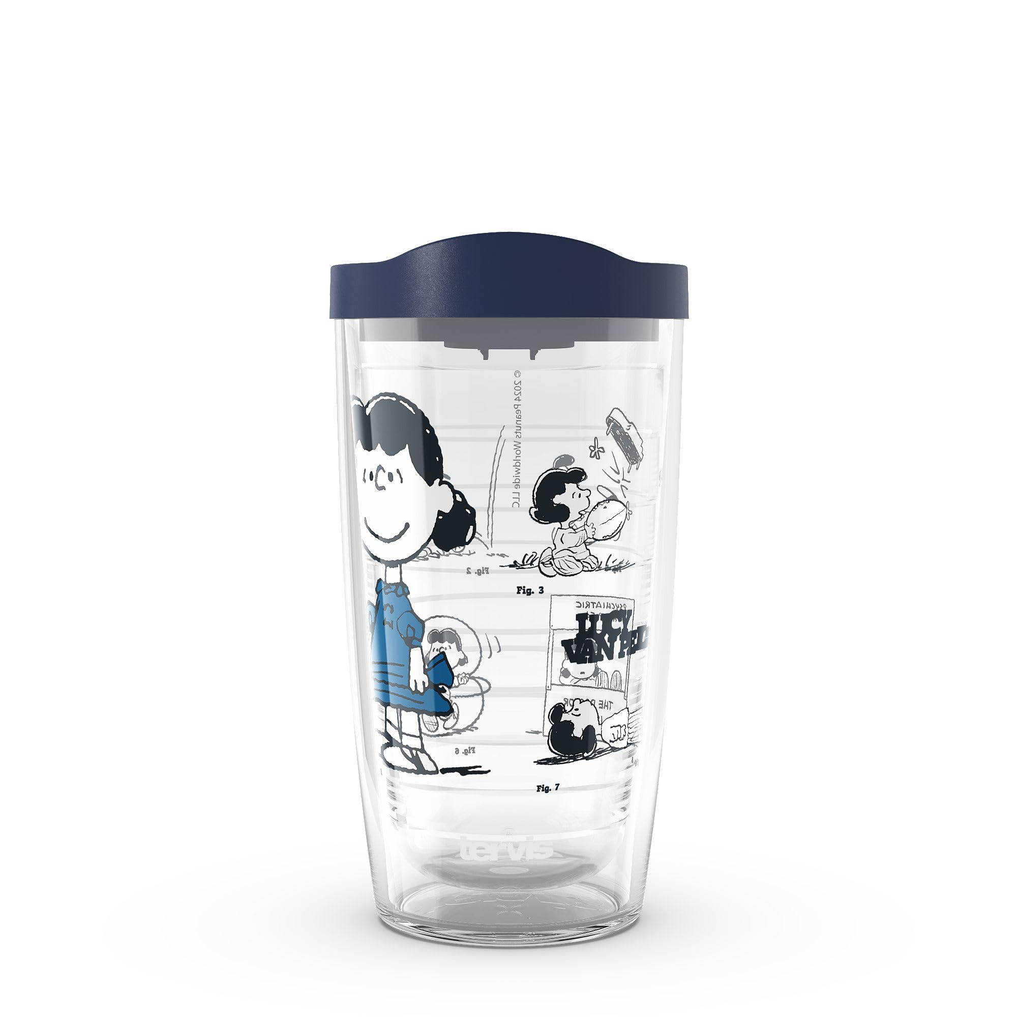Gobelet isotherme chaud et froid Peanuts Lucy gobelet double paroi 473ml