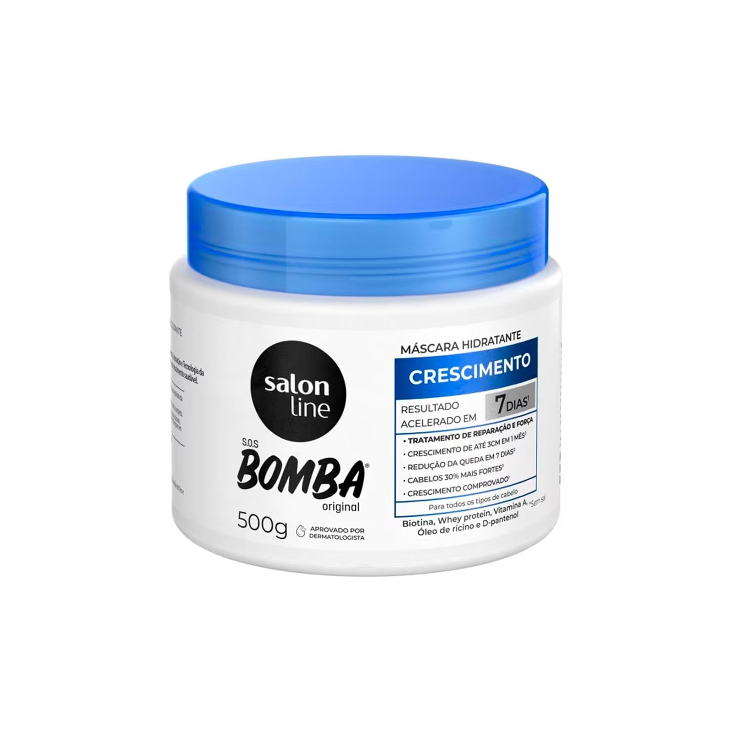 Salon Line Hair Conditioner - SOS Bomba (Original) - 500g - Moisturizing Mask