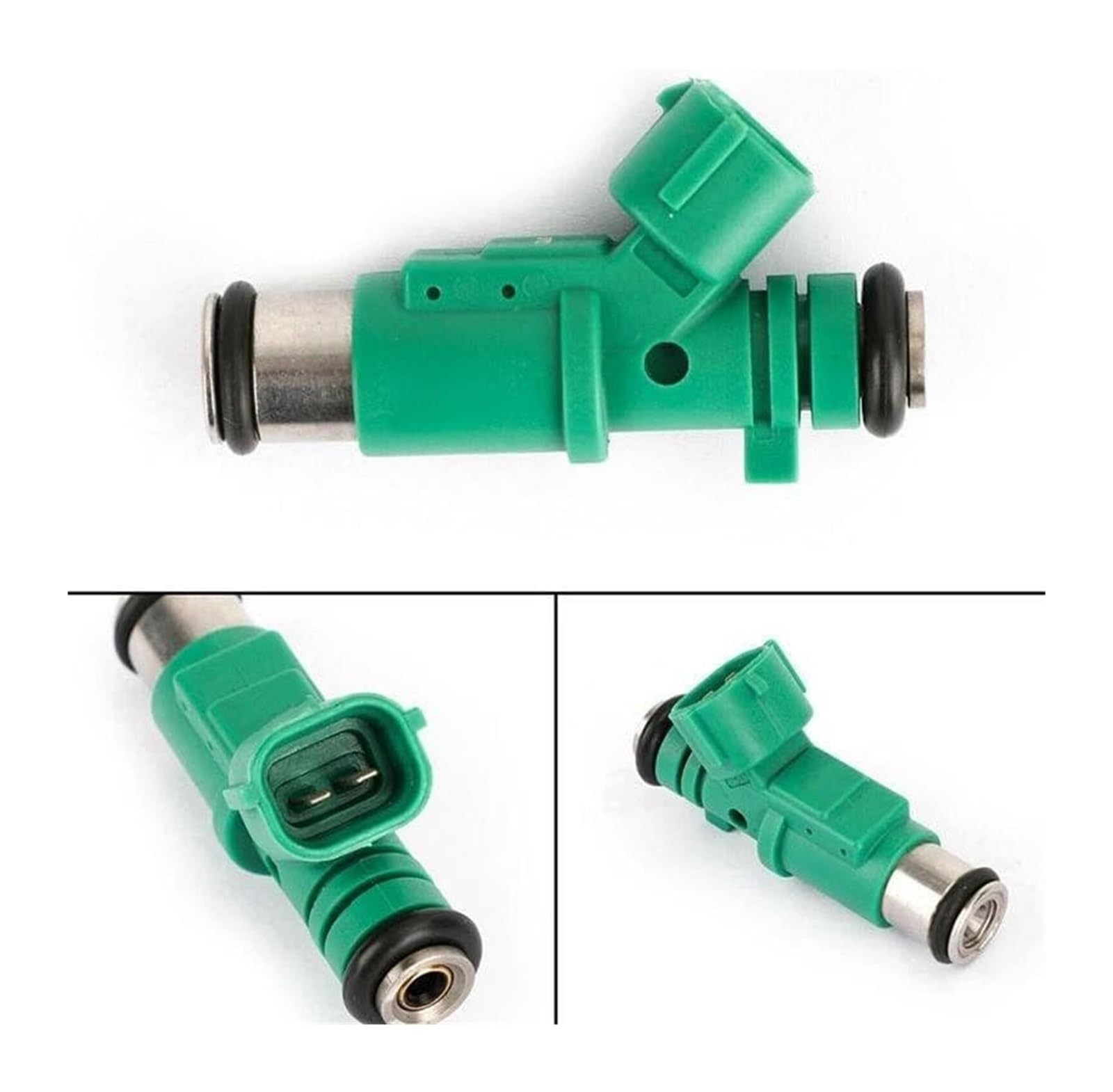 Para Peugeot 1007 206+ Y 207 Para Bipper Piezas Motor 2 Inyectores Combustible 01F023 1984G0 9655833580 01F-023 348002 Inyector Combustible Coche