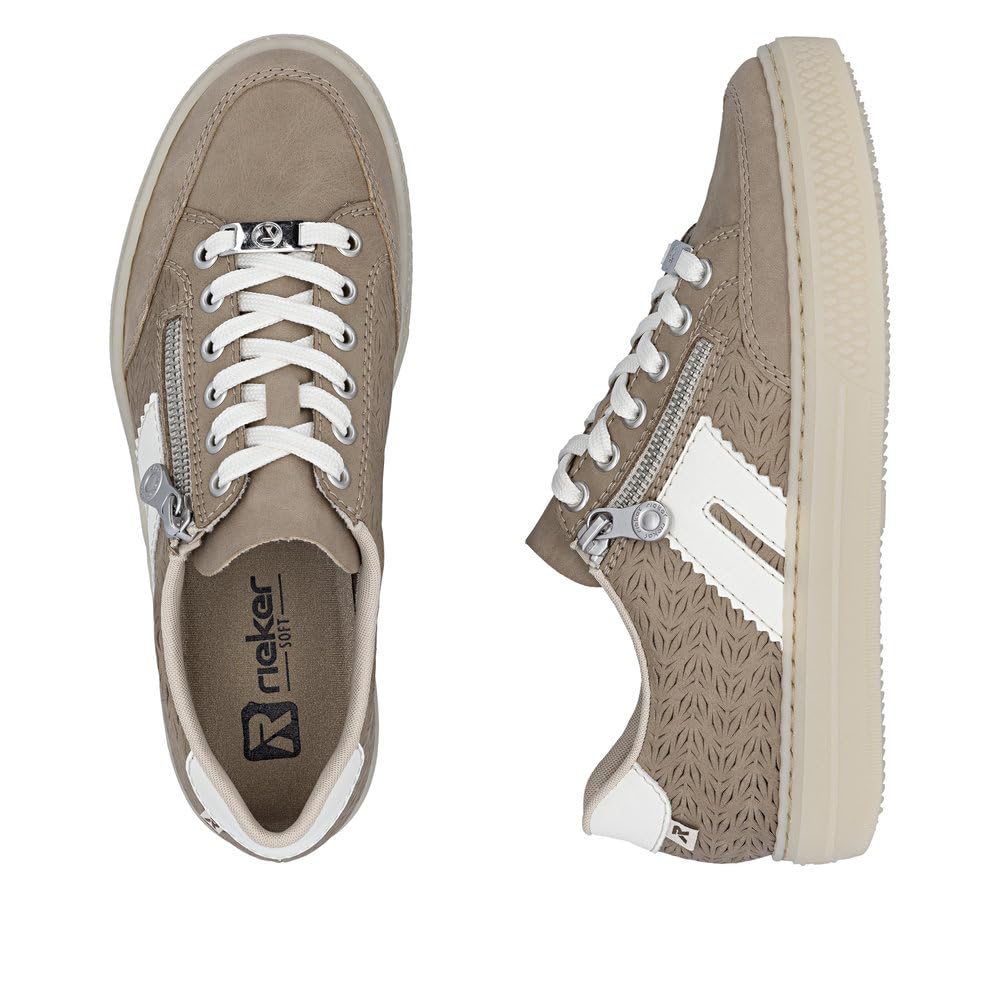 Rieker Damskie półbuty typu sneakers L5903, damskie półbuty