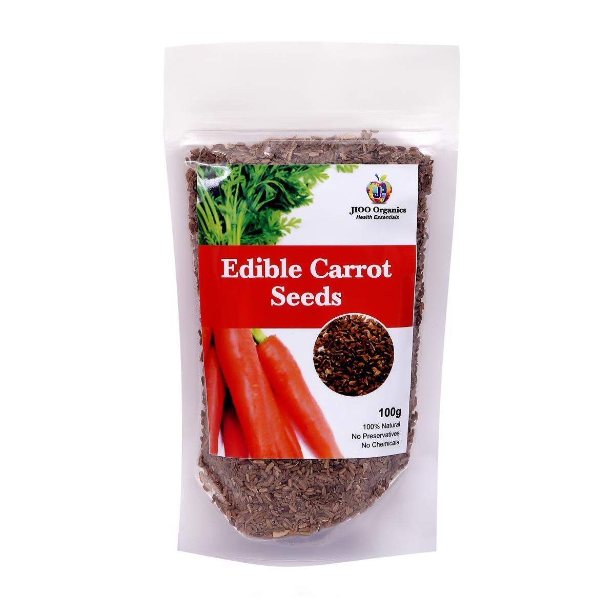 J Organics Edible Carrot Seed | गाजर के बीज | Gajar K Beej For Home Planting Gardening Eating (100 Gram) (B091FRQH6H) Amazon Price History, Amazon Price Tracker