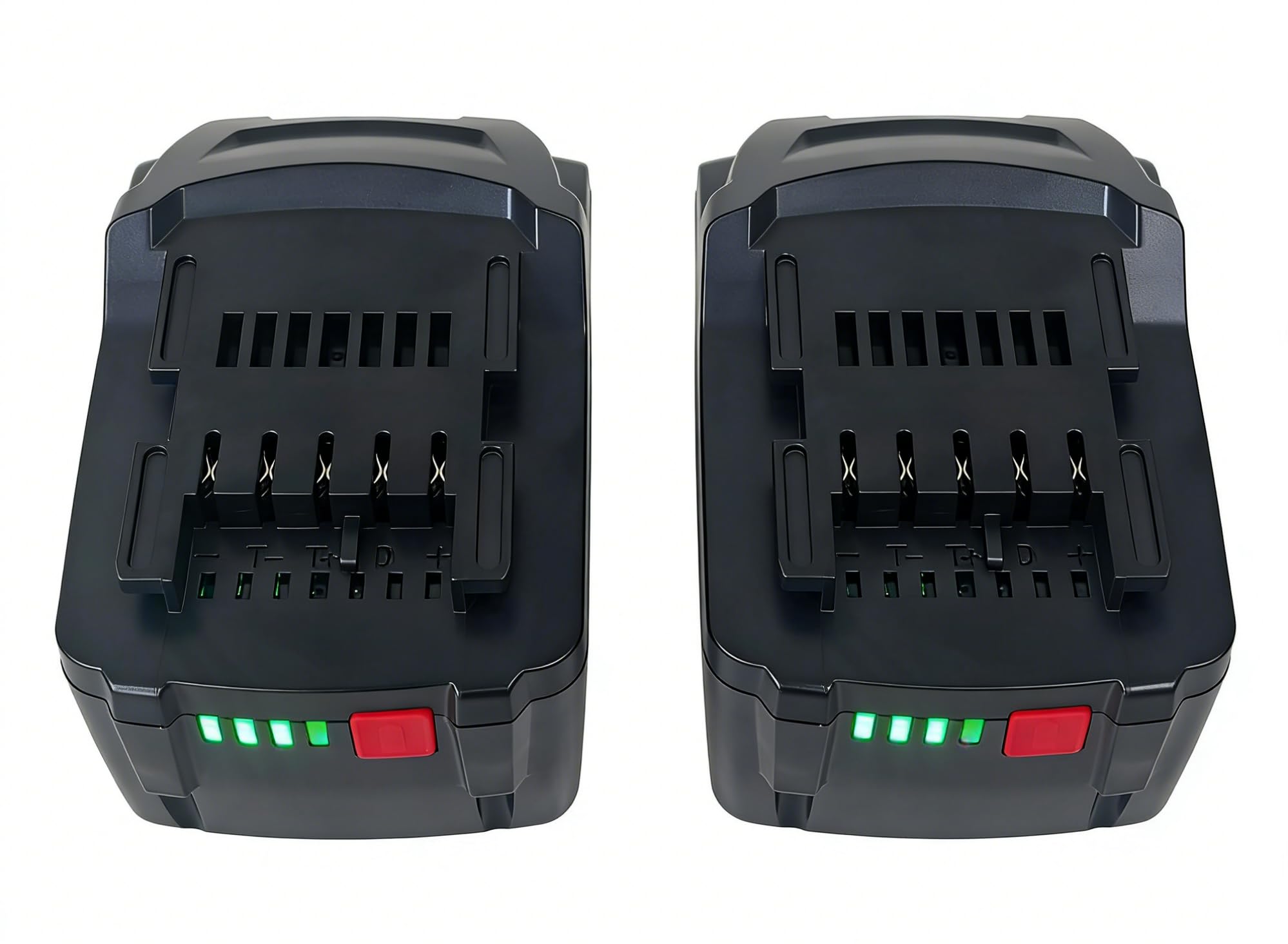 2pcs 18V 5Ah Batterie de Rechange Li-ION pour Metabo 6.25499 6.25499.00 6.25527 625341000 625342000 625343000 625457000 625591000 625592000 625596000 BSZ18 MTB18B BS18LT SB18LT