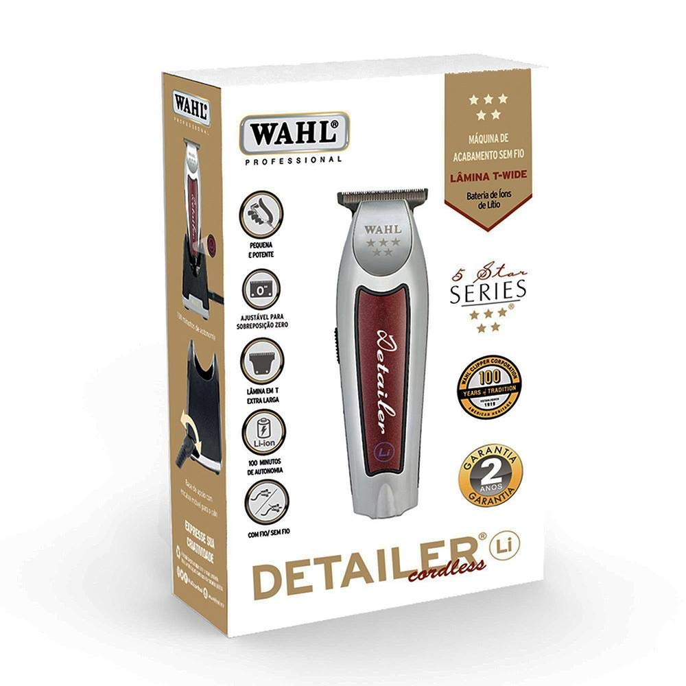WAHL Máquina De Corte Sem Fio Detailer Lithium Cordless | Amazon