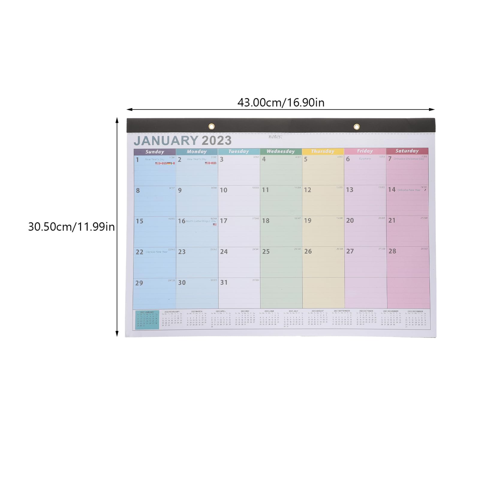 Lurrose 4stücke Monatlicher Wandkalender Mit Dickem Papier Europäischer Stil Für Büro Und Zuhause Praktische Monatsübersicht Für Planung Und Countdown-aktivitäten