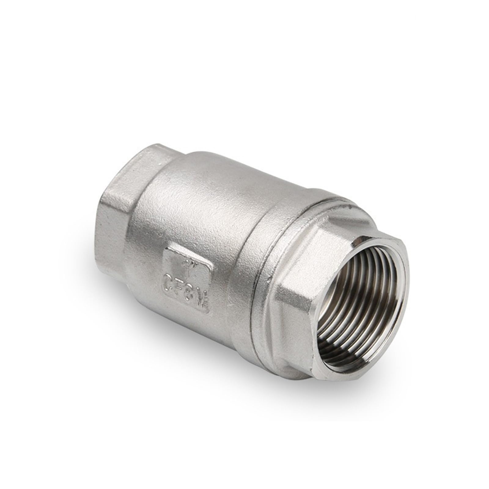 Clapet anti-retour 4 pouces en ligne à ressort pour tuyauterie verticale DN100 inox SS201