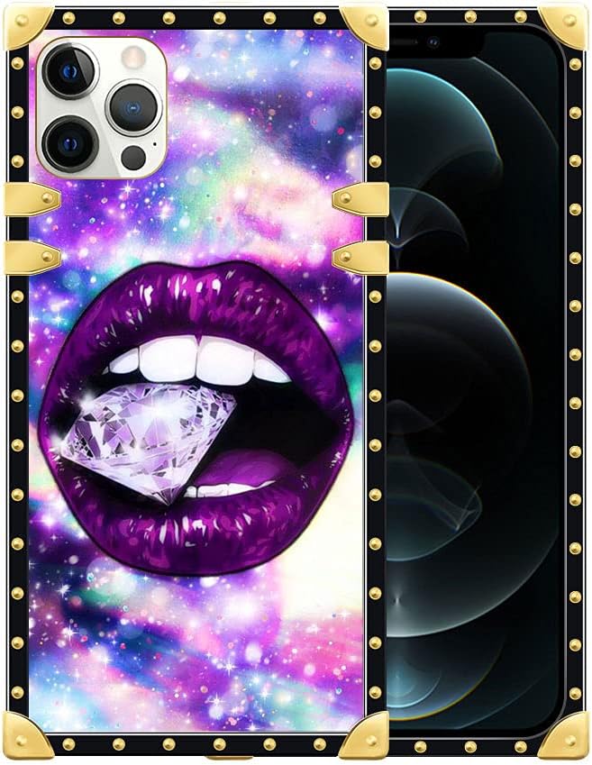 DAIZAG Case Compatible with 13 Case, Diamond Lips Pattern