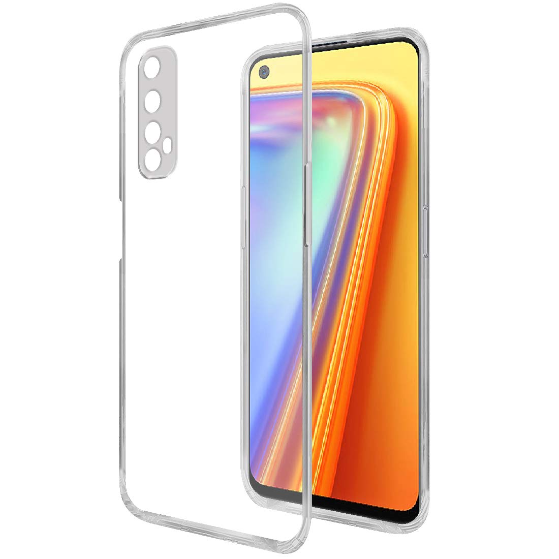 Amazon Brand - Solimo Soft & Shockproof Back Cover for Realme 7 / Narzo 20 Pro (Silicone | Transparent) (B08L3Q7HDZ) Amazon Price History, Amazon Price Tracker
