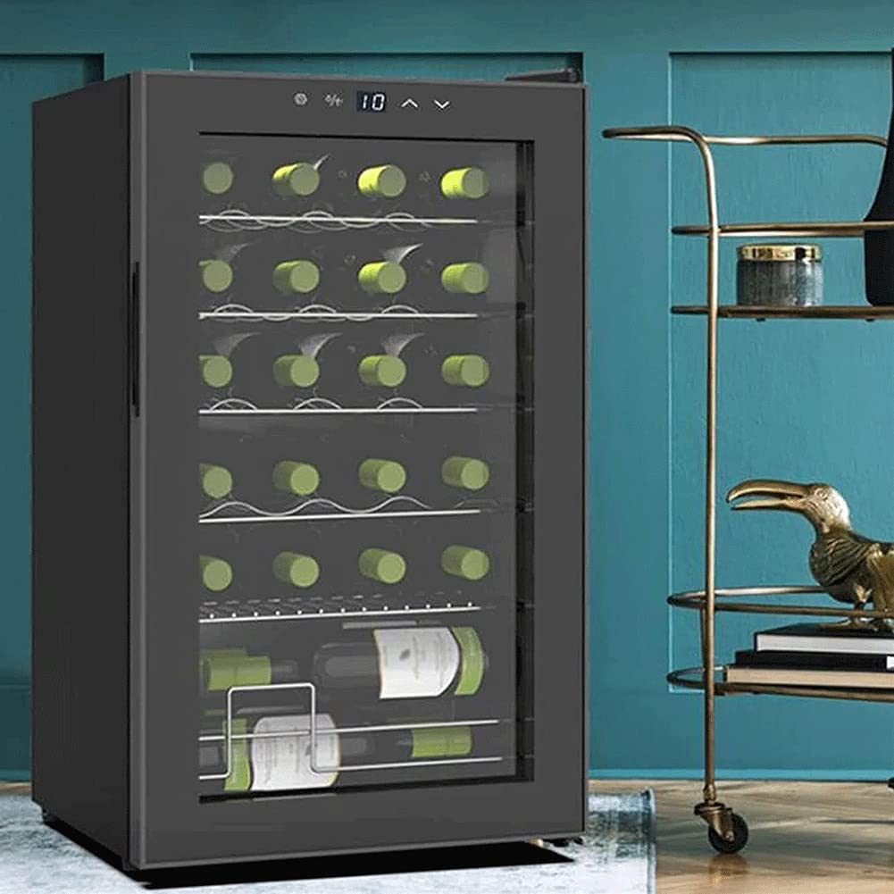 LJLZXPBUS 70L Compressor Wine Cooler Refrigerator Large Freestanding Wine Cellar 41f-64f Digital Temperature Control Wine Fridge for Red, White, Champagne or Sparkling Wine on Fridge.com
