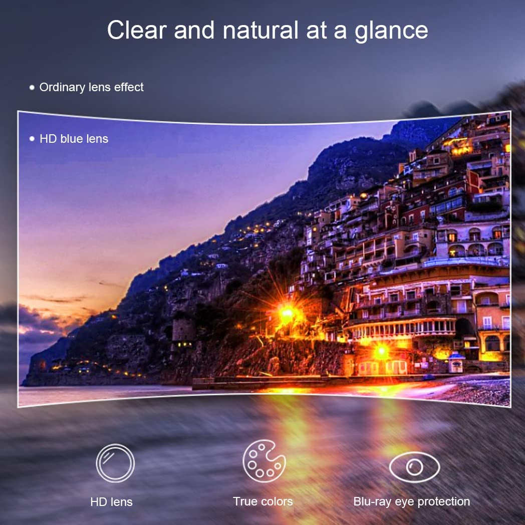 Occhiali VR, Visore Realtà Virtuale, Cuffie 3D VR Compatibile con Tutti Gli, Lente Regolabile per Film e Giochi 3D, per iPhone 13 Pro Max/13 Pro/13/12/11, per Samsung Galaxy S21, Huawei, Xiaomi