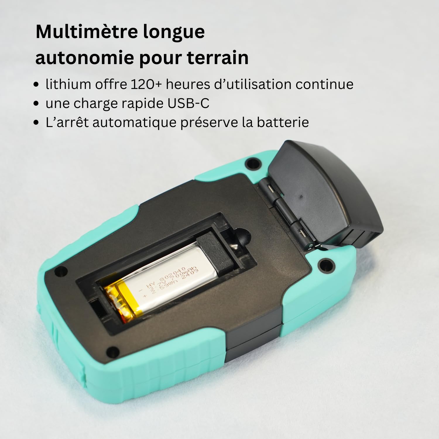TM530 Compteur de puissance optique 4 en 1 haute précision avec batterie rechargeable testeur de fibre optique multifonctionnel avec VFL RJ45 Lumières LED