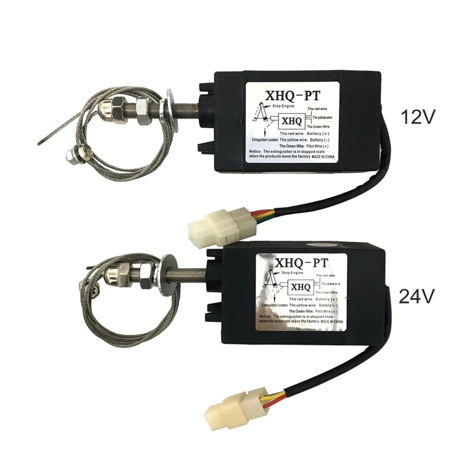 1pcs XHQ-PT 12V pull Type Diesel Engine Accessory Stop Solenoid
