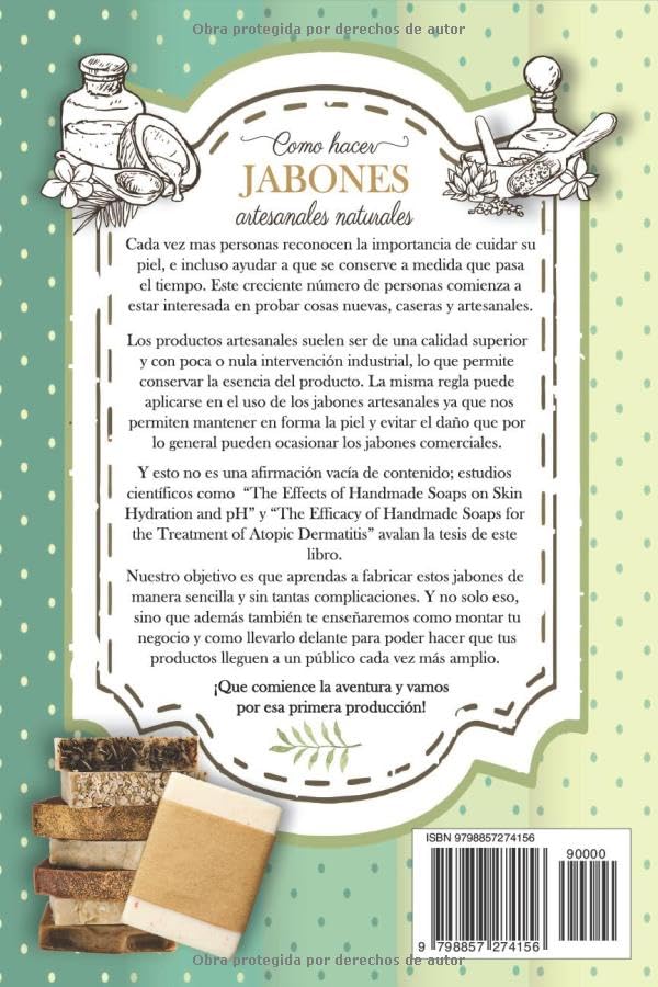 Miniatura 2 de Como hacer jabones artesanales naturales Guia definitiva para principiantes para crear los mejores jabones con ingredientes caseros, de alta calidad