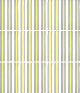 PATIKIL Tiras de Lectura Guiada 36 Unidades Marcadores de Resaltado de Colores para Reducir El Estrés Visual Suministro de Enseñanza para El Aula Amarillo