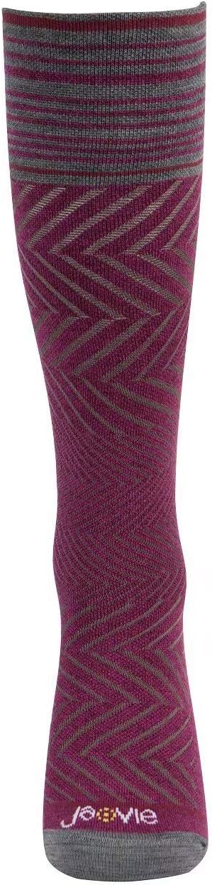 ja vie 76% Merino Wool Graduated Compression Socks for Women & Men (15-20mmHg) - Image 2