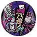 Amscan – 552246 – 8 platos Monster High 2 – diámetro – 18 cm