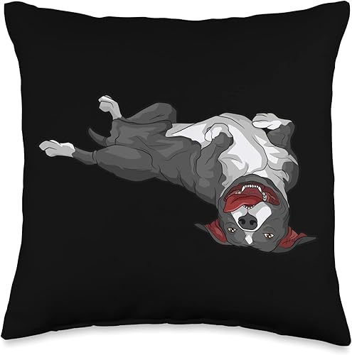 Miniatura 4 de Amstaff gifts for american bully American Staffordshire Terrier Amstaff - Almohada de 18 x 18 pulgadas, multicolor