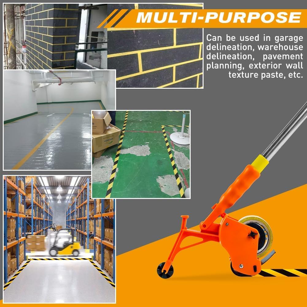 Manual Tape Applicators, Marking Tools, Tape Bonding Machines, Hand-held Linear Conductors, General-Purpose Film Applicators for Floor Marking, Decorative Protection and Tiling