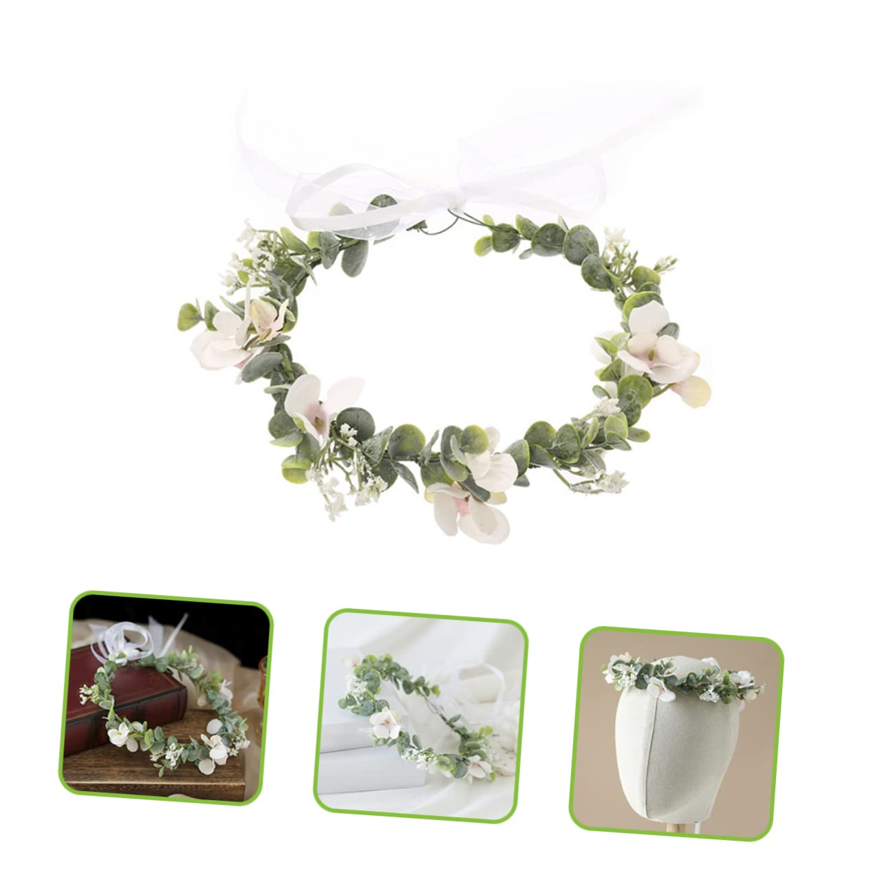 FRCOLOR 5stücke Delicate Floral Für Braut Haarschmuck-accessoire Kunstblumen Für Hochzeiten Partys Und Besondere Anlässe Ultra-leicht Und Komfortabel Zu Tragen