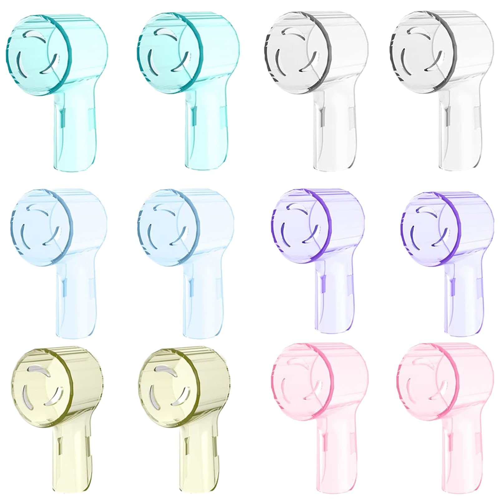 12 Pack Toothbrush Cover Compatible with Oral B Replacement Heads Brush Cover Caps for Oral B Pro1000 Electric