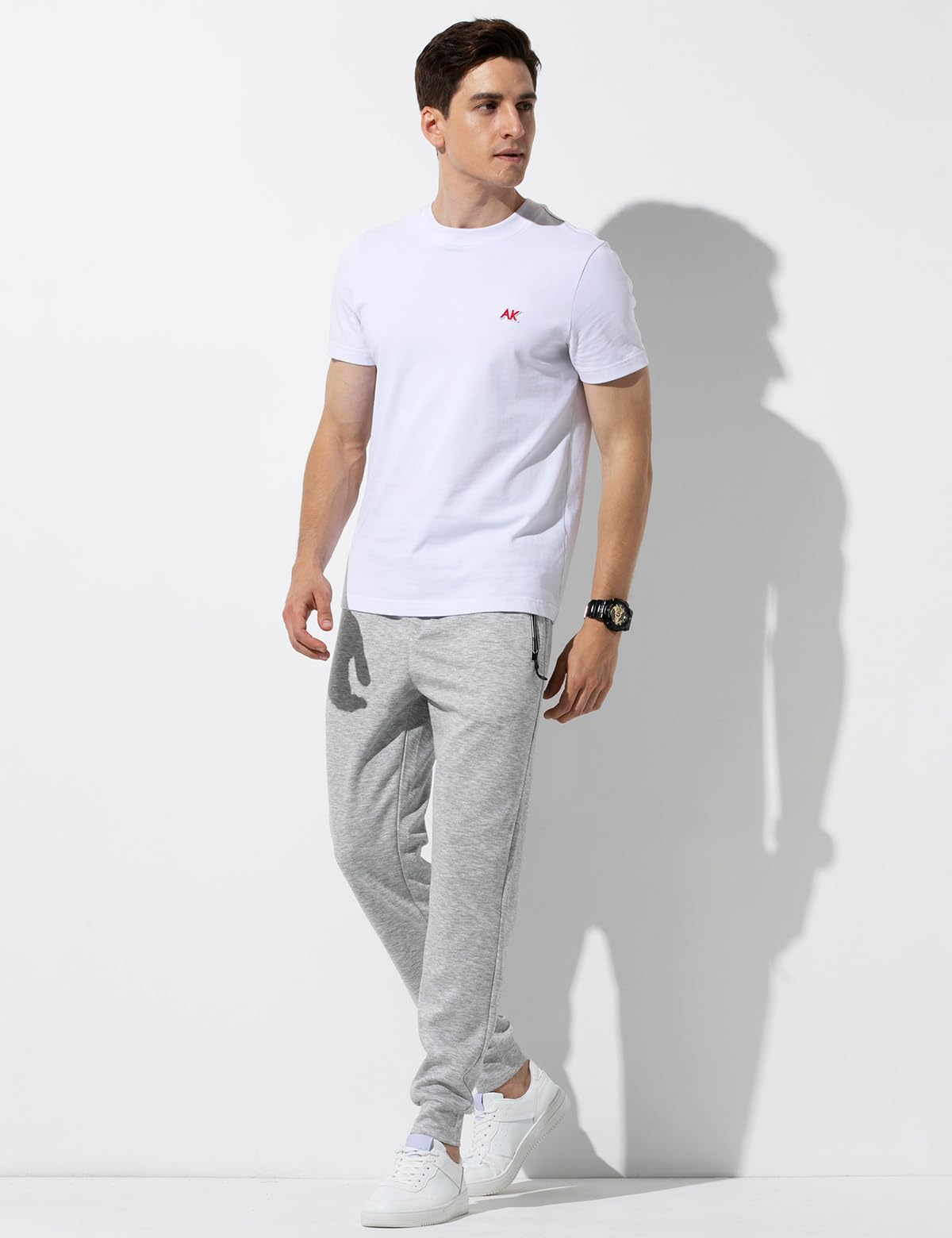 Casey Kevin Pantalones Deportivos Hombre Pantalon Trekking Hombre Running Jogger Hombre Pantalon Chandal con Bolsillos Cremallera