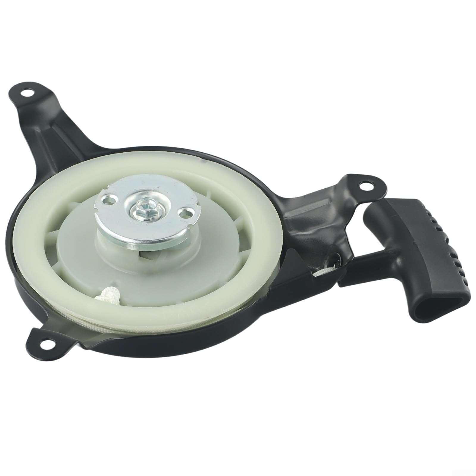 Seilzug-Starter-Set für Einhell GC-PM 46S Rasenmäher Motor, Metallrahmen, manueller Startmechanismus, Ersatzteil, 170 mm Befestigungslöcher