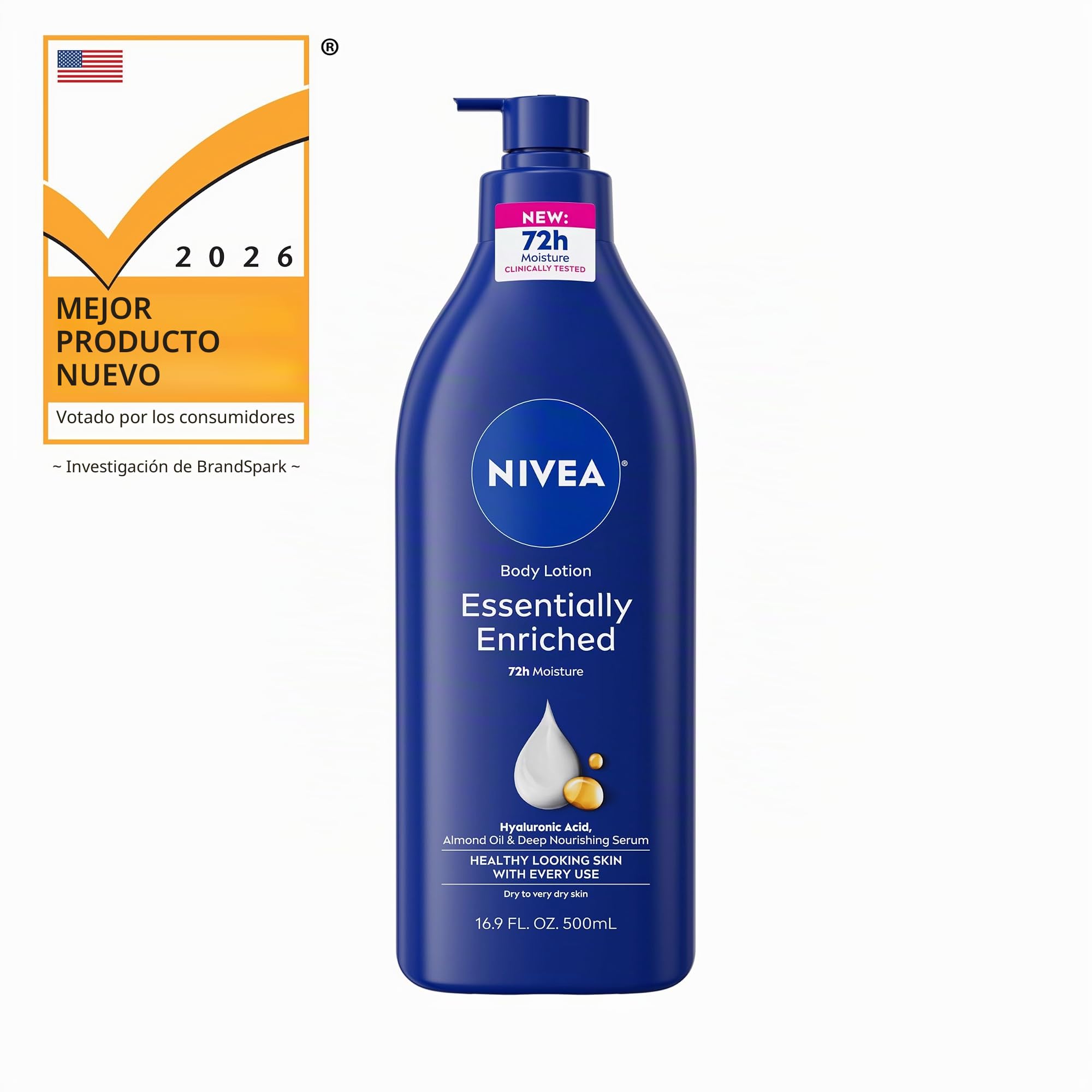 NIVEA Essentially Enriched Body Lotion, 16.9 Ounce by Nivea