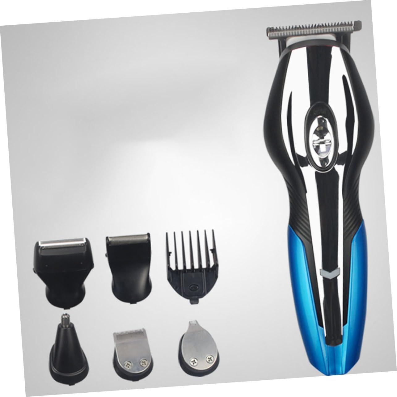 Kit Elettrico Ricaricabile con Rifinitore Nasale USB Nero